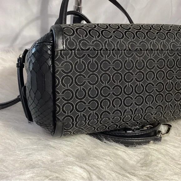 Coach Madison Georgie #30406 Signature Convertible Satchel Crossbody Bag - Picture 7 of 12